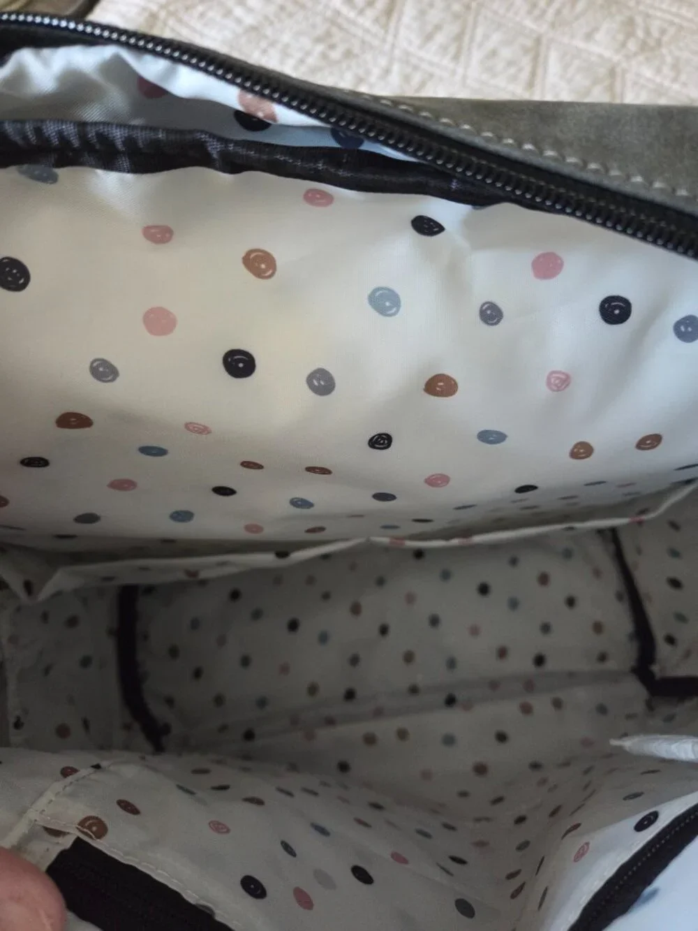 Petunia Pickle Bottom Boxy Gray Backpack